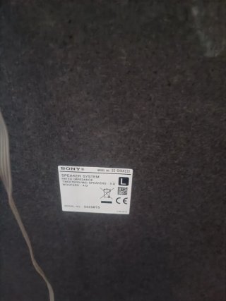 Altavoz Sony SHAKE-33 Negro