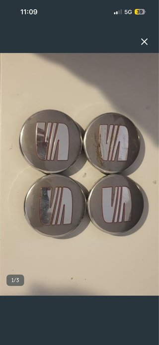 Tapas llantas Seat (4 unidades)