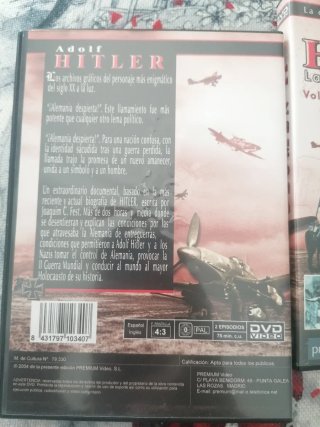 DVD Adolf Hitler La Historia Jamás Contada