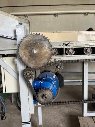 Calibrador industrial de frutas