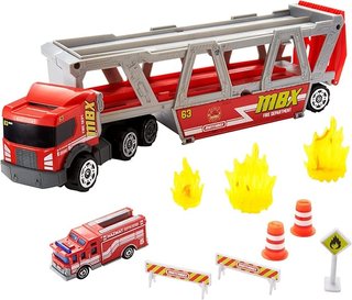 Camión de Transporte Matchbox MBX Fire Rescue