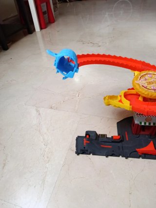 Pista Hot Wheels City Pizza Slam.Cobra attack