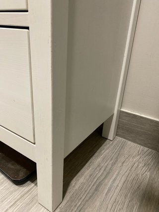 Cajonera Ikea Hemnes 5 cajones blanca