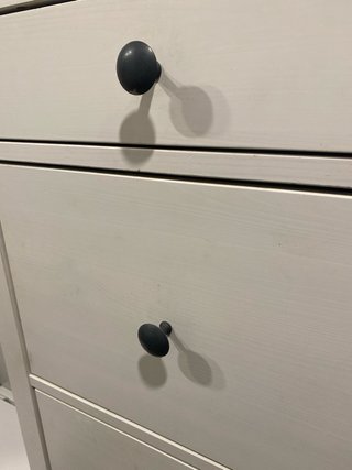 Cajonera Ikea Hemnes 5 cajones blanca
