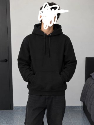 Sudadera Negra Primark