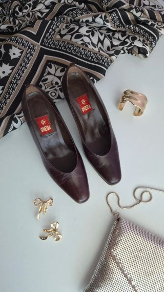Zapatos de salón marrones ONEIDA talla 37