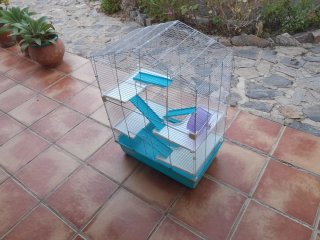 Jaula para hámster/cobaya/pájaro