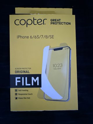 Protector de Pantalla Copter iPhone 6/6S/7/8/SE