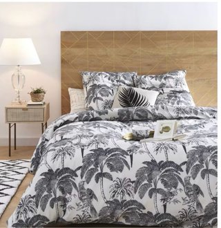 Mesita de noche Maisons du Monde haya y ratán