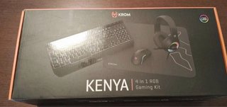 Pack Gaming Krom Kenya 4 en 1