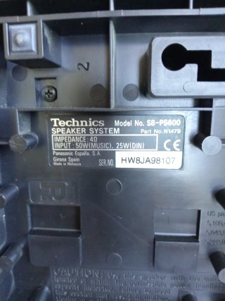 Altavoces Technics Surround Dipole