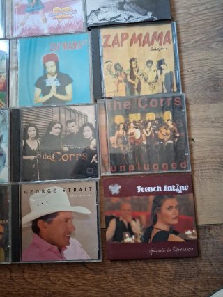 Lote CDs Varios Artistas Pop Rock Latino Country