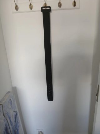 Cinturón Negro de Mujer 90x6 cm