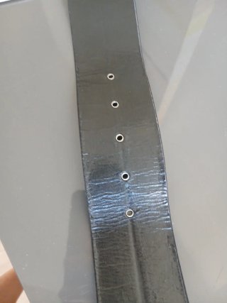 Cinturón Negro de Mujer 90x6 cm