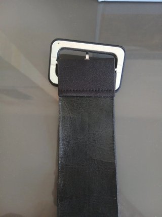 Cinturón Negro de Mujer 90x6 cm