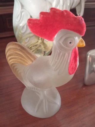 Figura Gallo Cristal