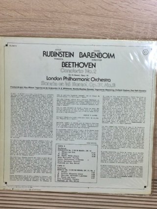 Vinilo Beethoven Concierto No.2 RCA