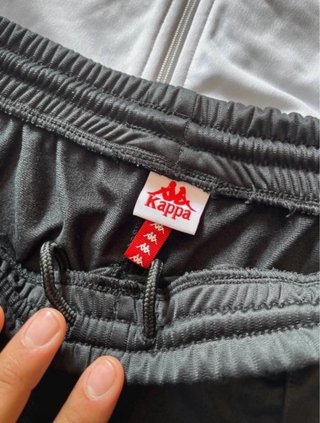 Tuta Kappa Bianca e Nera Taglia XL