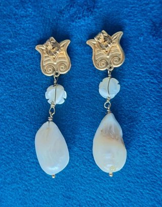 Pendientes exclusivos plata Vintage López Linares