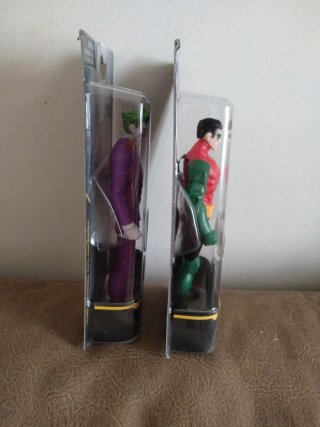 Pack 2 Figuras DC Batman: Robin y Joker