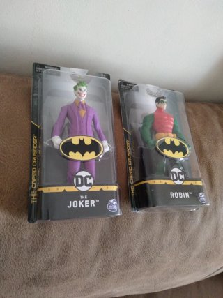 Pack 2 Figuras DC Batman: Robin y Joker
