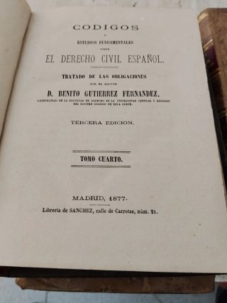Estudios Fundamentales sobre  DerechoCivil Español