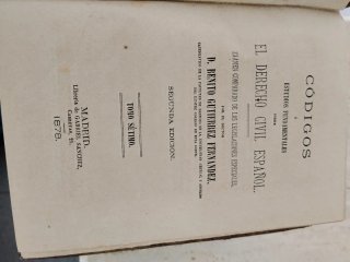 Estudios Fundamentales sobre  DerechoCivil Español
