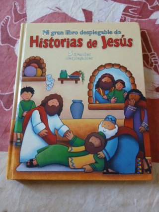 Mi gran libro desplegable de historias de Jesús...