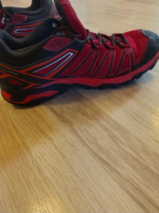 Zapatillas Salomon Trekking Rojas
