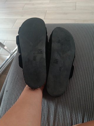 Sandalias Zara Terciopelo Talla 40