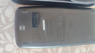 Calculadora HP 50g Gráfica