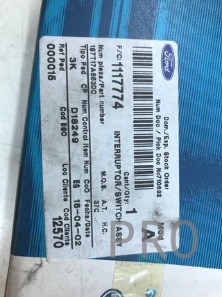 Mando limpia parabrisas ford mondeo 3 nuevo