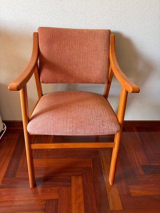 Silla acolchada