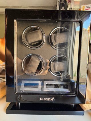 DUKWIN Bobinadora de Lujo para 4 Relojes