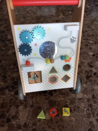 Carrito de Aprendizaje Montessori de Madera