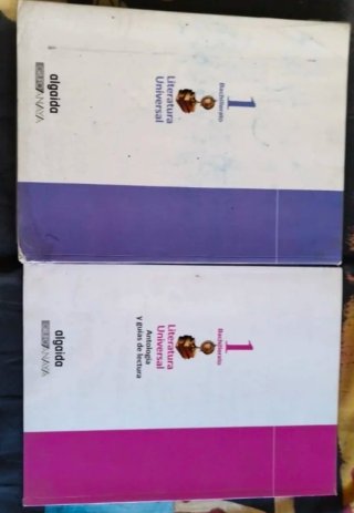 Literatura universal, 1 bachillerato