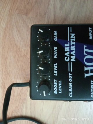 Pedal Carl Martin Hot Drive'n Boost MKII