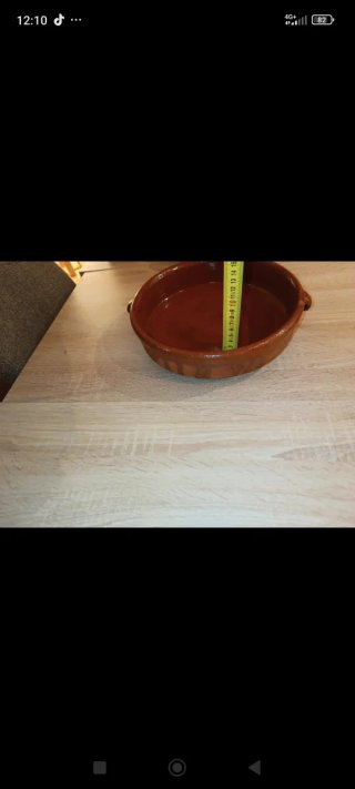 Cazuela de barro 28cm