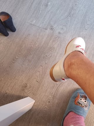 Zapatos Blancos