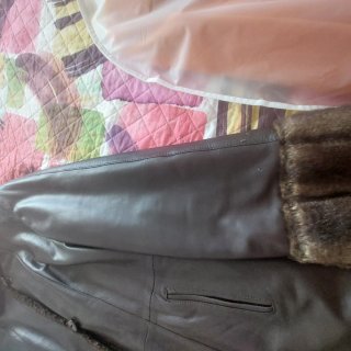 Chaquetón 3/4 de Piel