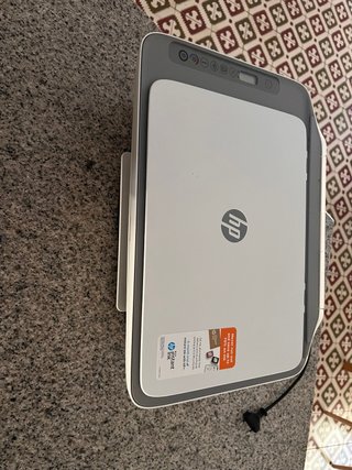 Impresora HP Blanca y Gris
