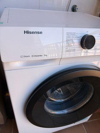 Lavadora Hisense Inverter 9kg