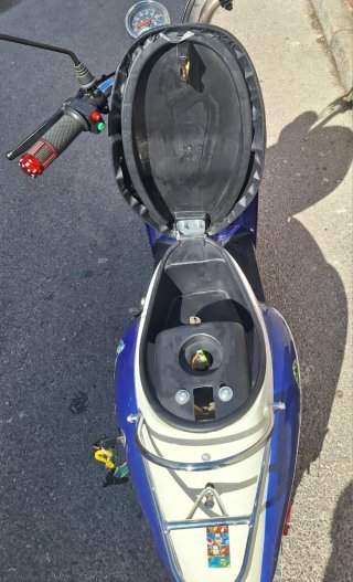 Moto Eléctrica Infantil 36V Azul