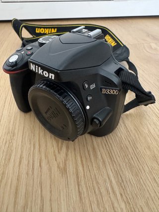 Cámara Nikon D3300 Negra