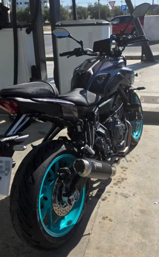 Yamaha MT-07 A2
