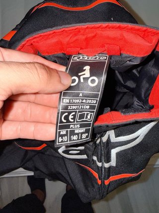 Chaqueta de Moto Alpinestars para Niño