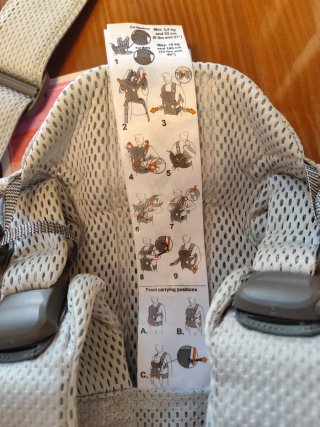Mochila Portabebés BabyBjörn ONE
