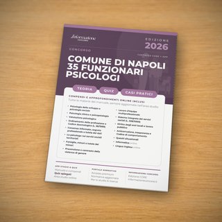 Manuale Concorso Comune di Napoli 35 Funzionari Ps