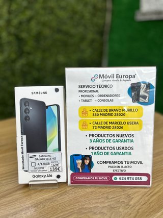 Samsung Galaxy A16 128GB Negro