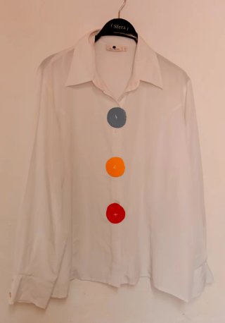 Disfraz de Payaso Adulto Talla L + Peluca, Sombrer